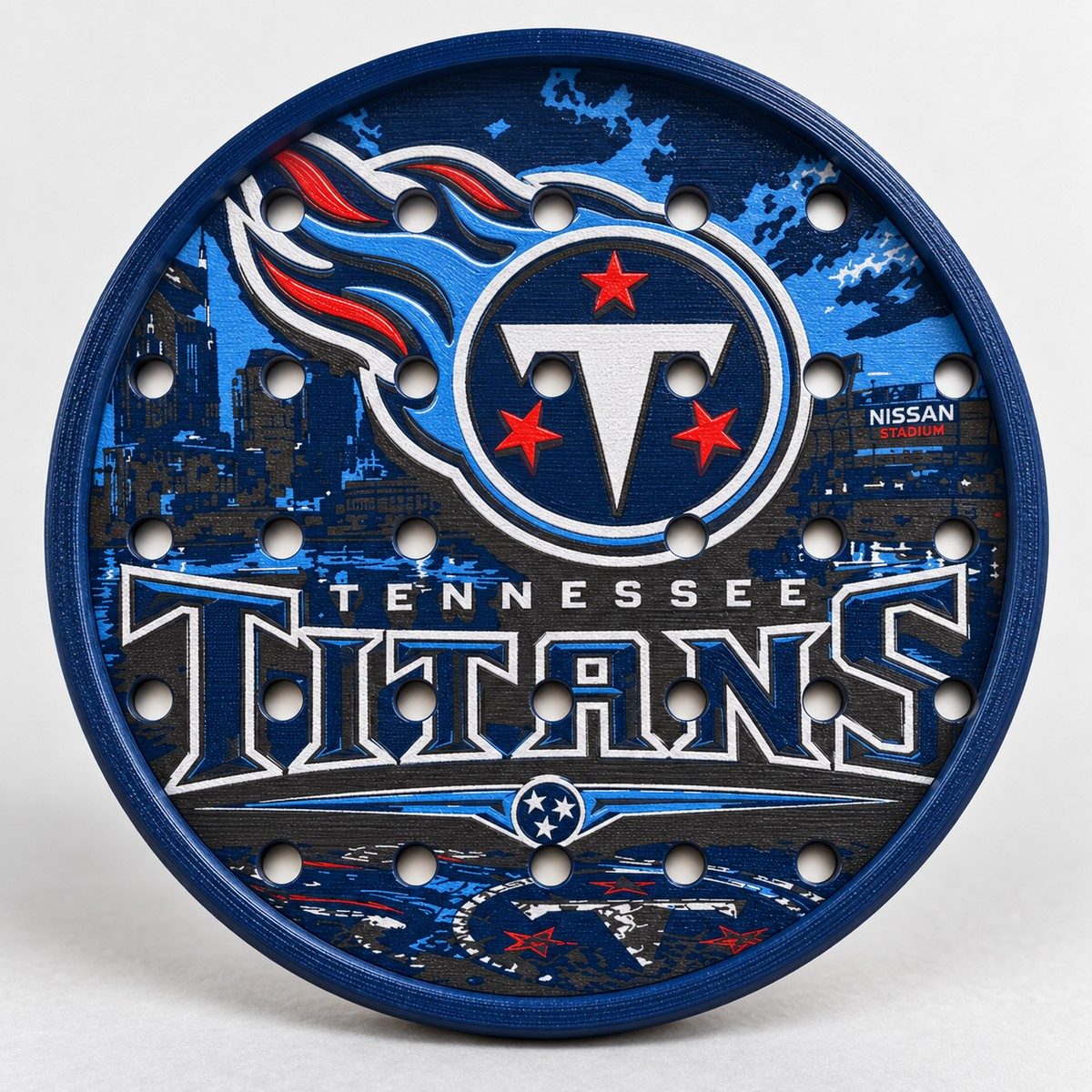 CLASSIC 3/5 – Égouttoir Tennessee Titans – vue rapprochée