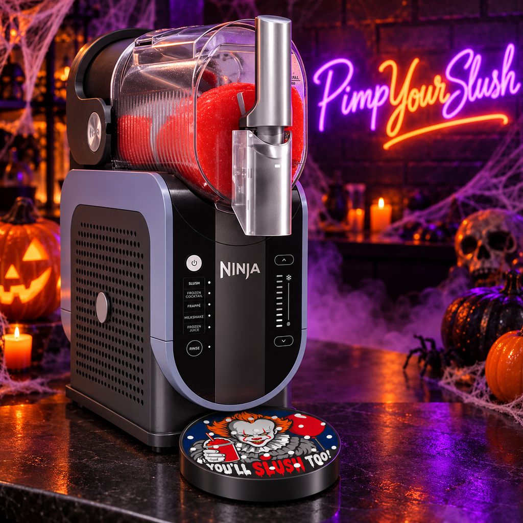CLASSIC 1/5 – Égouttoir Halloween You'll Slush Too – fond néon