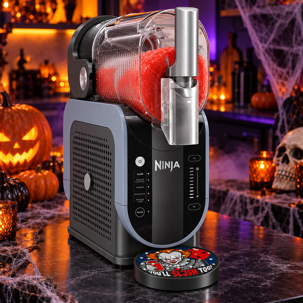 CLASSIC 2/5 – Égouttoir Halloween You'll Slush Too – sur machine Ninja Slush